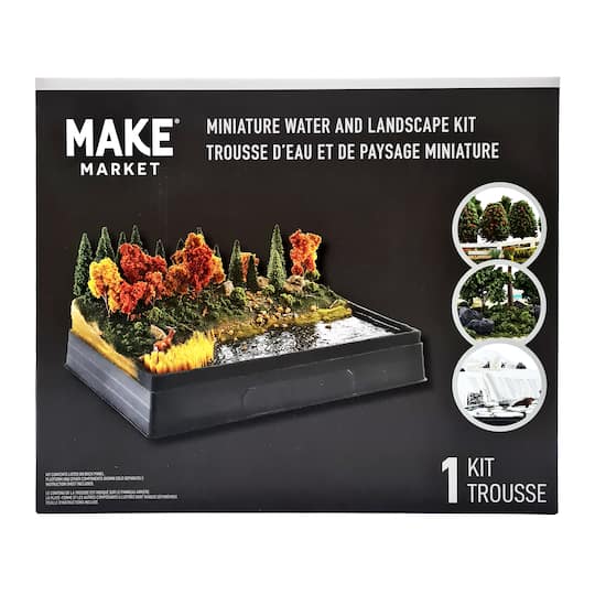 8 Pack: Mini Water &#x26; Landscape Kit by Make Market&#xAE;